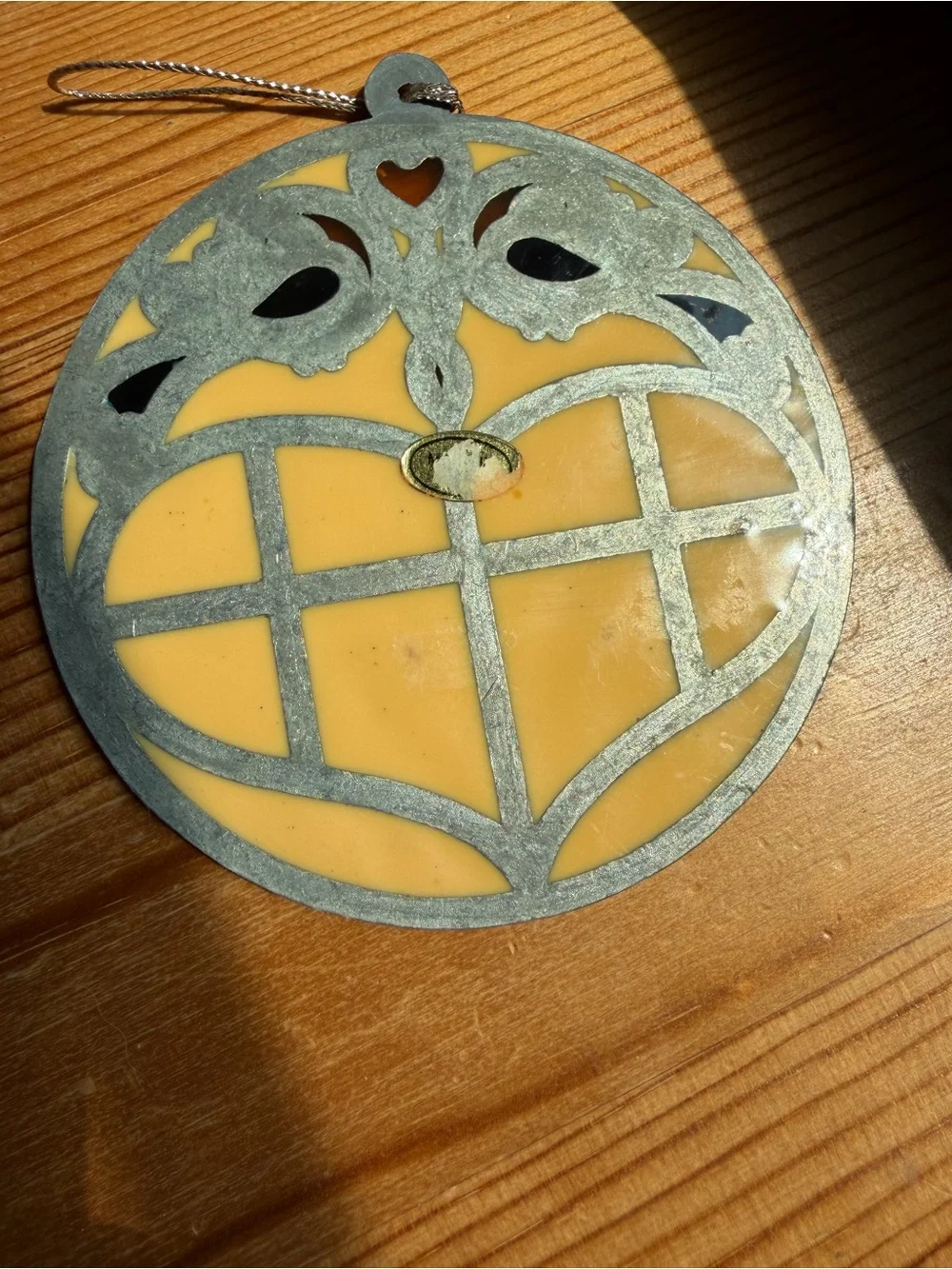 Vintage Bless This House Suncatcher